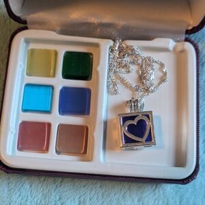 Sterling Silver Interchangeable 7 Stone Necklace